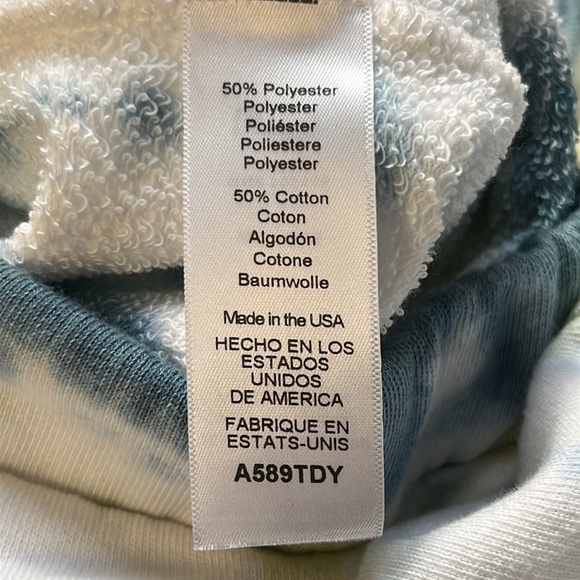 Michael Stars Fiji Wash Sky Combo Tie Dye Reggie Cut Off Shorts NWT Size Small - Picture 9 of 9